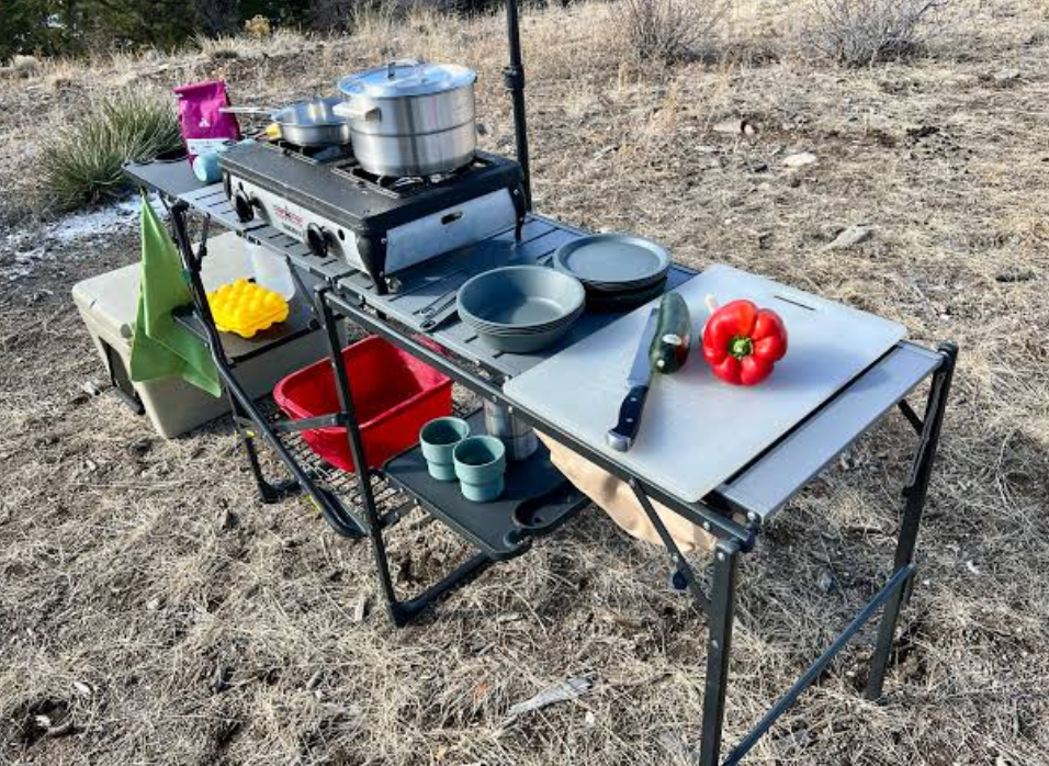 GCI Outdoor Master Cook Station folding camp table