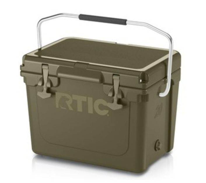 RTIC 20 cooler for camping gaming trips