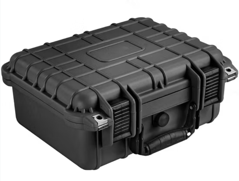 Weatherproof Pelican case for handheld gaming devices