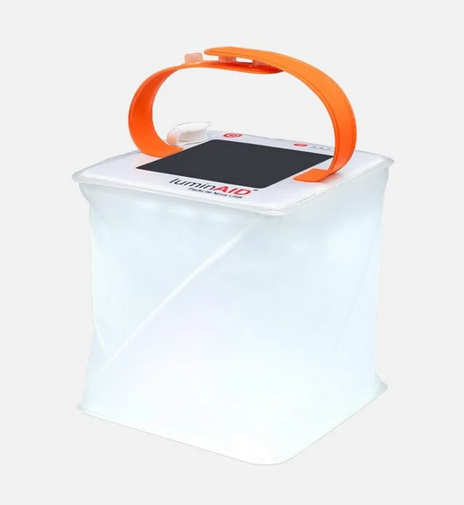LuminAID PackLite inflatable solar camping lantern